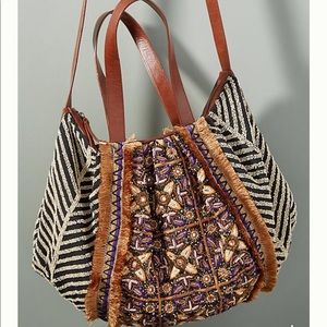 Anthropologie Tangier Tote Bag